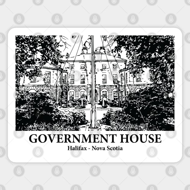 Government House - Halifax NS Magnet by Lakeric